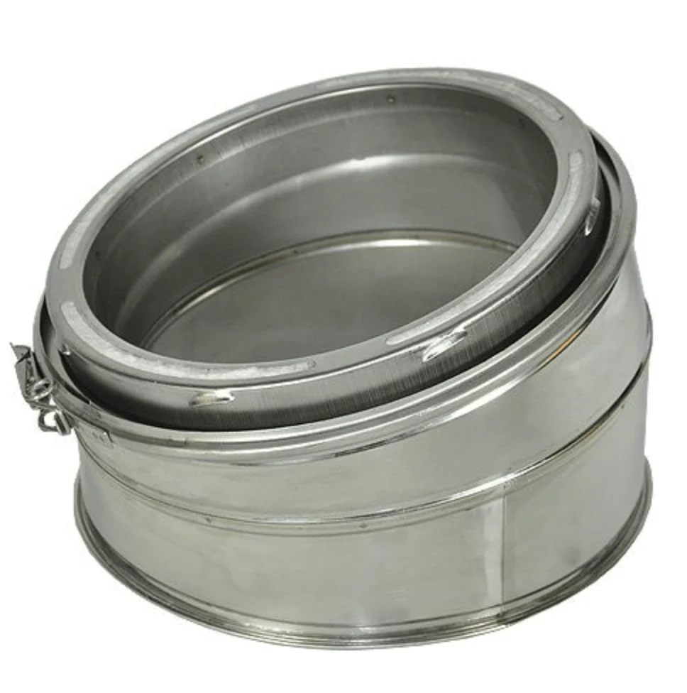 8-Inch Chimney Pipe Elbow Kit - 15 Degree Offset - Image 2