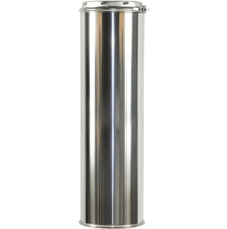 8-Inch Chimney Pipe x 24-Inch Length (Class A Stainless Steel)