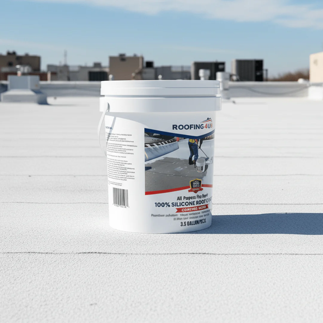 All Purpose Flex Repair 100% Silicone Roof Sealant - 4 Gallon (Pallet of 36) - Image 12
