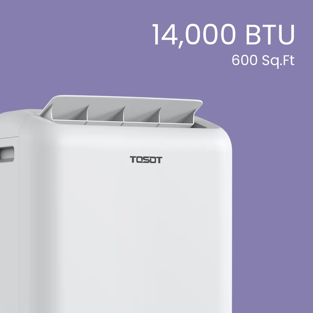 Aomi 14,000 BTU Heat Pump Portable Air Conditioner - Image 2