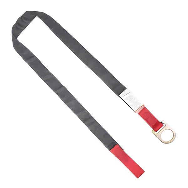 Concrete Embed Anchor Straps with Protective Sleeve - 1 D-Ring -  1 Loop - All Sizes