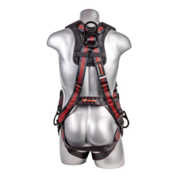 Kapture 5 Point Elite+ Full Body Harness - 3 D-Rings - QC Chest - Tongue Buckle Legs & Shoulder Pads - All Sizes - Image 3