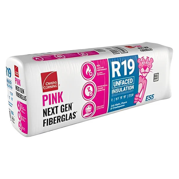 Owens Corning R-19 Un-Faced Fiberglass Insulation Batts (All Sizes) - Image 2