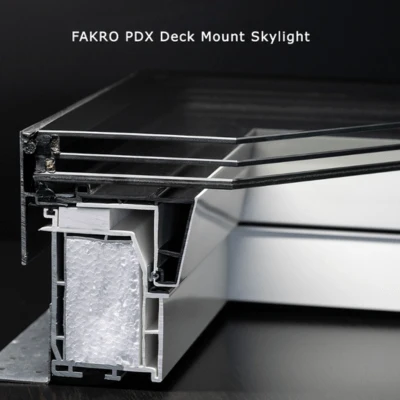 PDX G53 Fixed Deck-Mounted Triple Glazed Thermo Skylight - All Sizes - Image 3