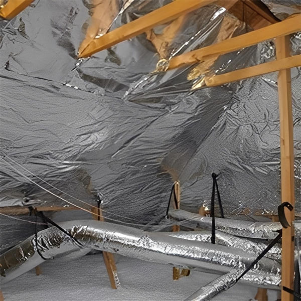 Diamond Non-Perforated Radiant Barrier Reflective Insulation Foil - All Sizes - Image 3
