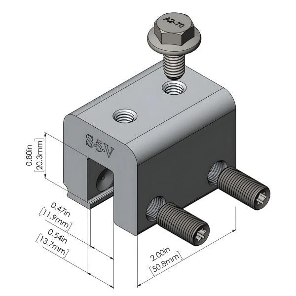 S-5-V Metal Roof Clamps - Image 2
