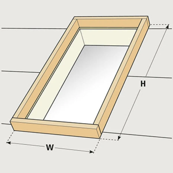 VELUX Aluminum Flashing Kit with Underlayment for Curb Mount Skylights - Image 6