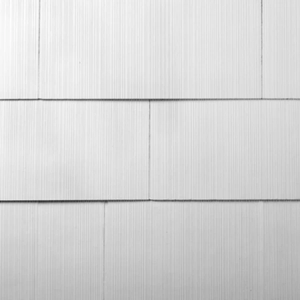 WeatherSide Fiber-Cement Siding Profile - 12" Shingle w/ Striated Surface - 12 in x 24 in (18 Shingles - Approx 33 Sq Ft)