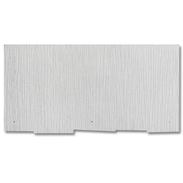 WeatherSide Fiber-Cement Siding - Purity Thatched Shingle w/ Textured Surface - 12 in x 24 in (19 Shingles - Approx 33 Sq Ft) - Image 2